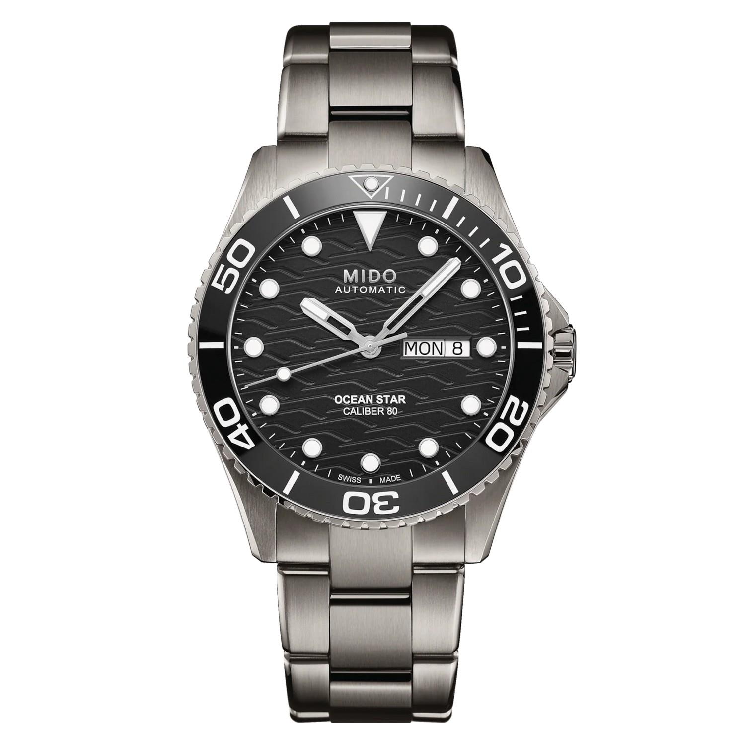 MIDO OCEAN STAR 200C TITANIUM 42,5 MM - M0424304405100