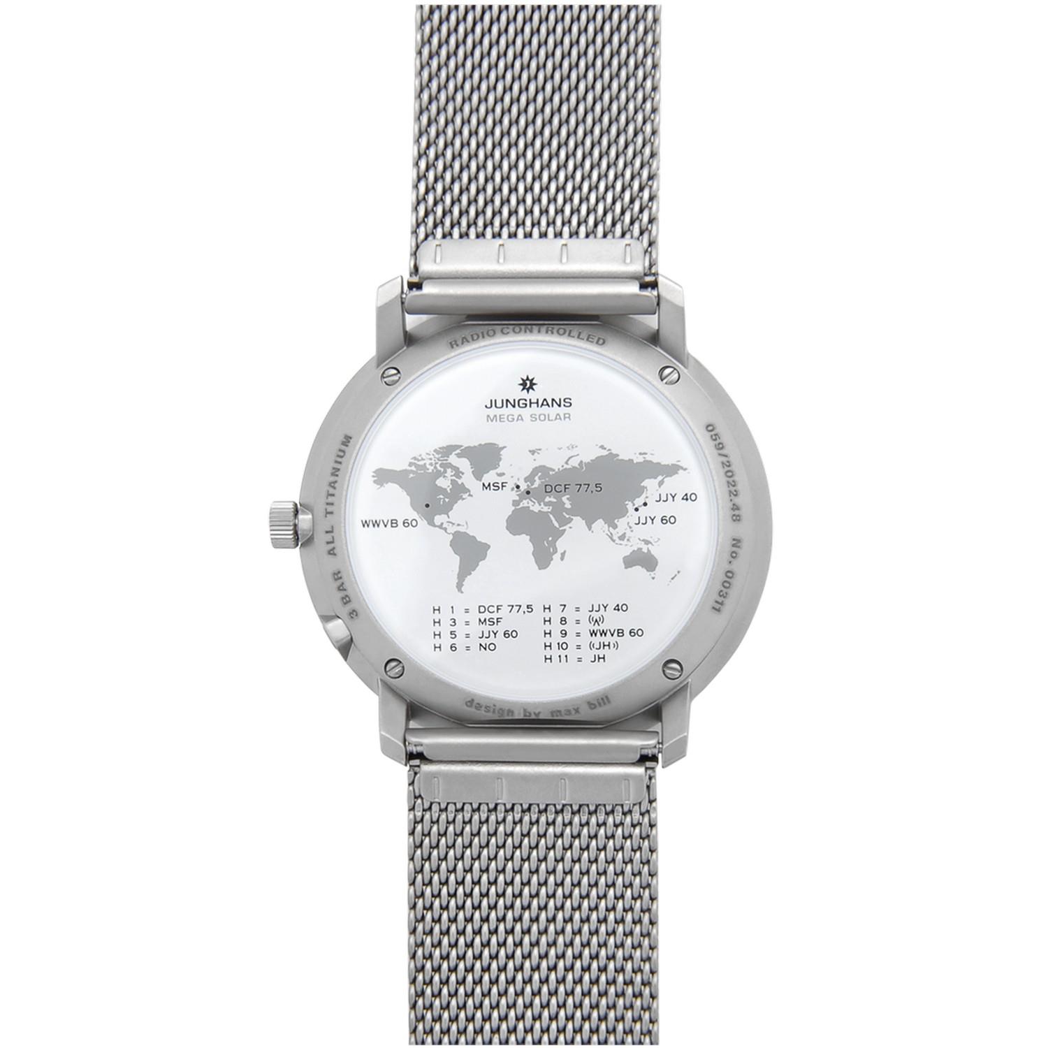 JUNGHANS MAX BILL MEGA SOLAR - 059-2022-48