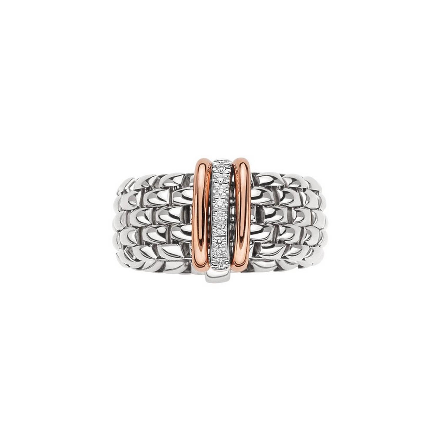 FOPE FLEX'IT RING MIT DIAMANTEN - AN587-BBR-W-M