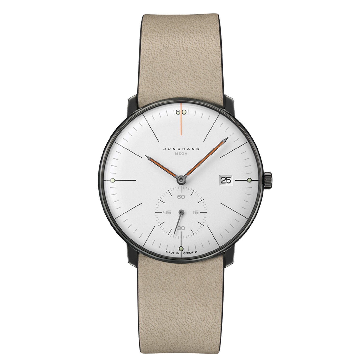 JUNGHANS MAX BILL MEGA KLEINE SEKUNDE EDITION 60 38 MM - 58/4100.02