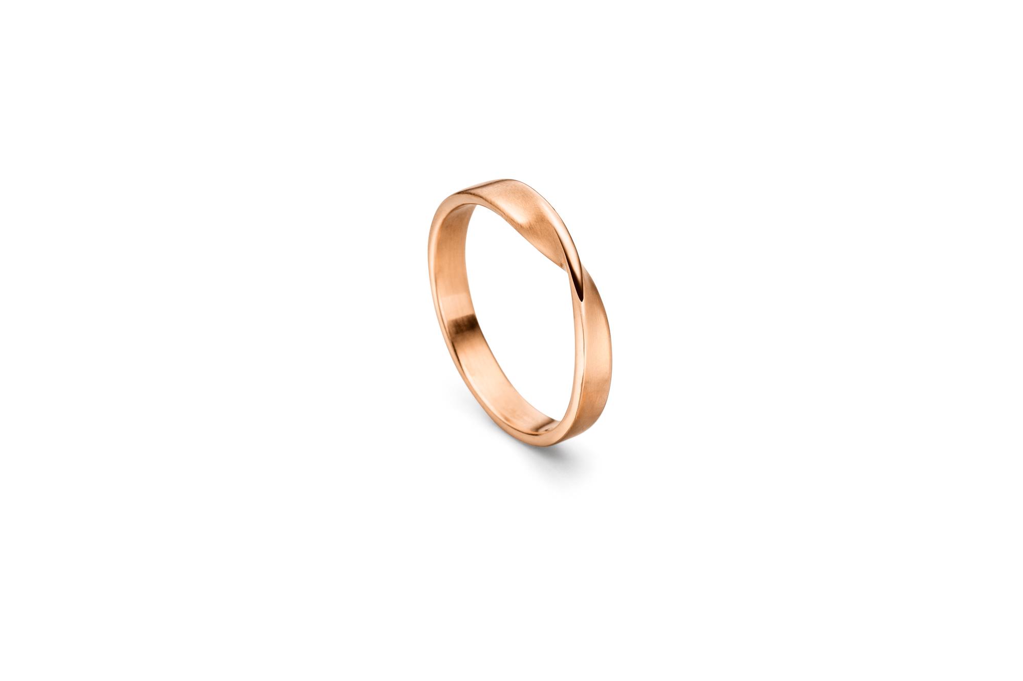 ATELIER WAGNER MÖBIUSRING AUS ROTGOLD - R-MB-RG7-55