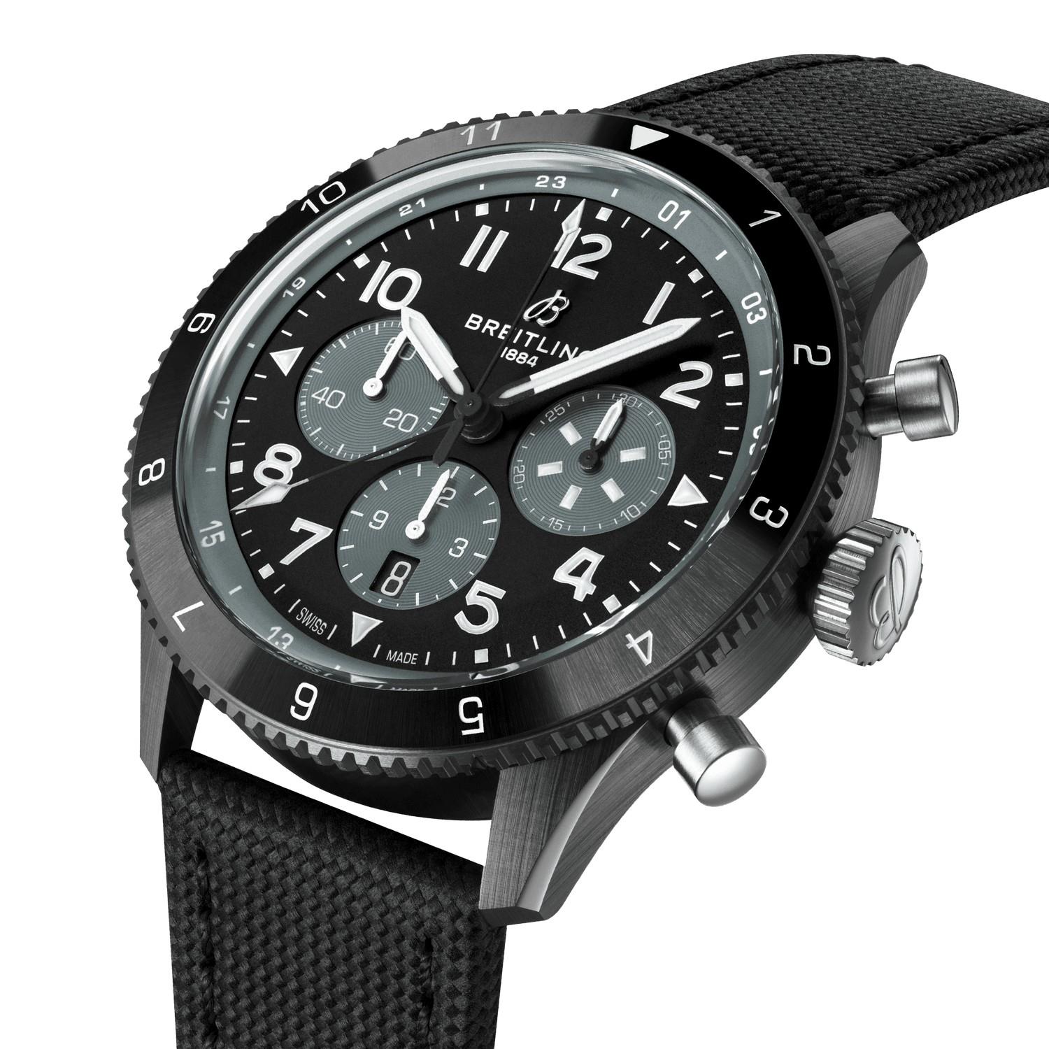 BREITLING SUPER AVI B04 CHRONOGRAPH GMT MOSQUITO 46 MM - SB04451A1B1X1