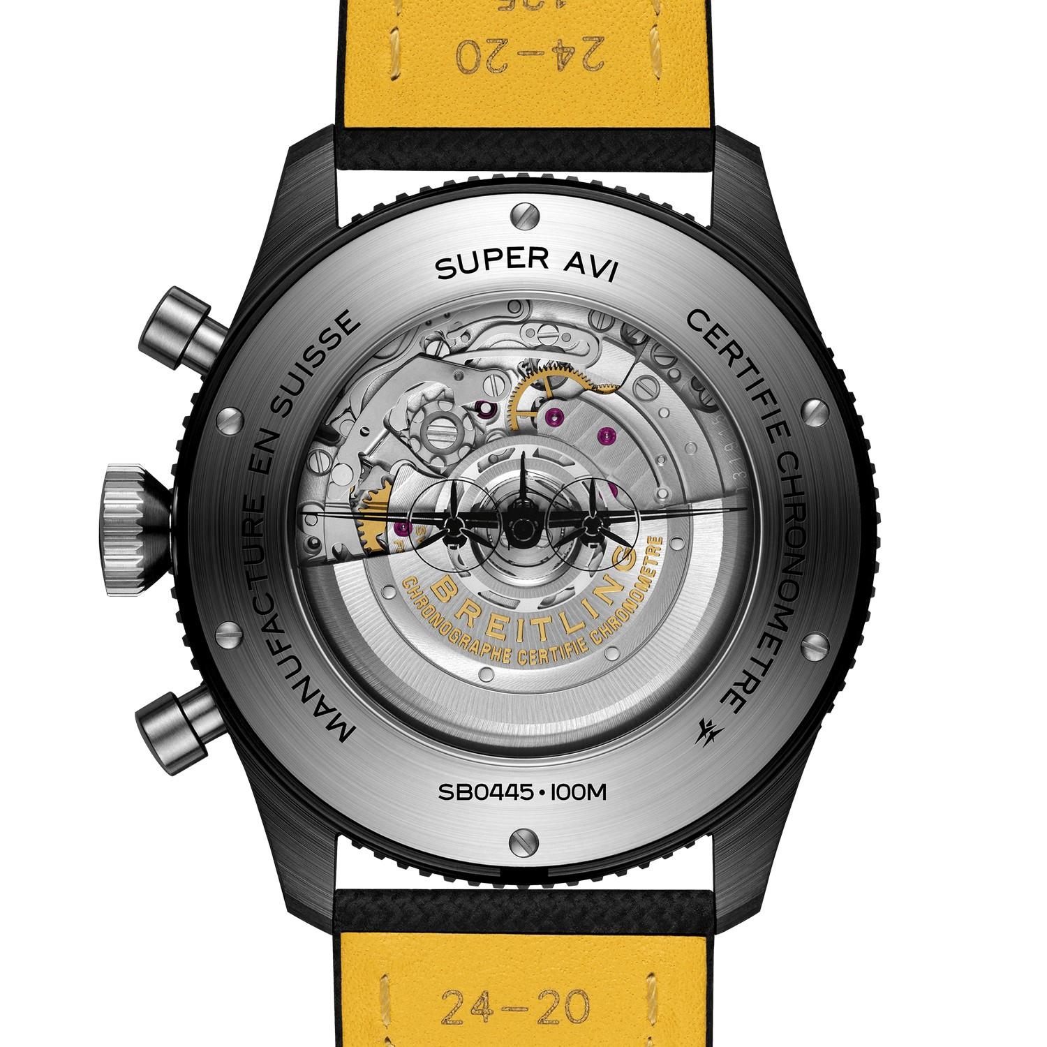 BREITLING SUPER AVI B04 CHRONOGRAPH GMT MOSQUITO 46 MM - SB04451A1B1X1