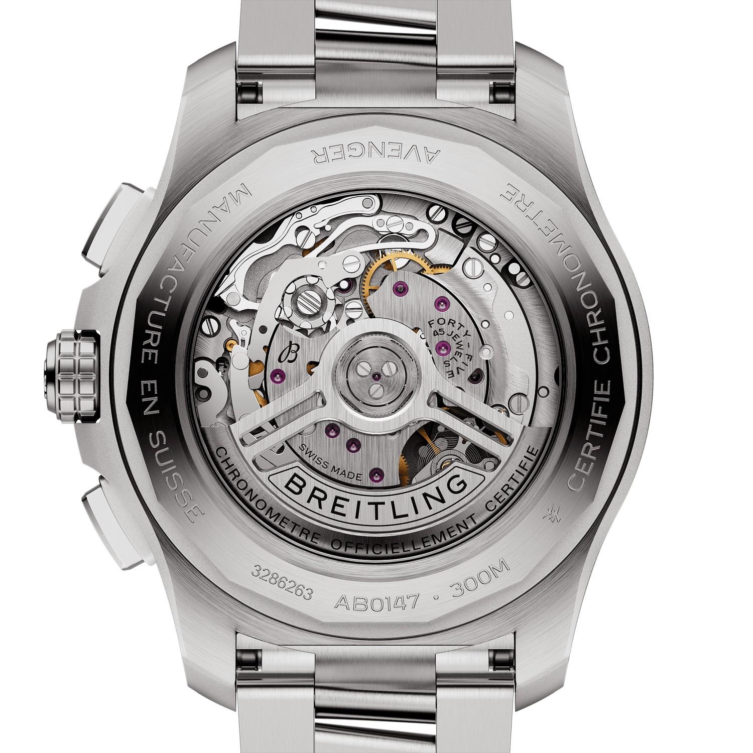 BREITLING AVENGER B01 CHRONOGRAPH 44 MM - AB0147101B1A1