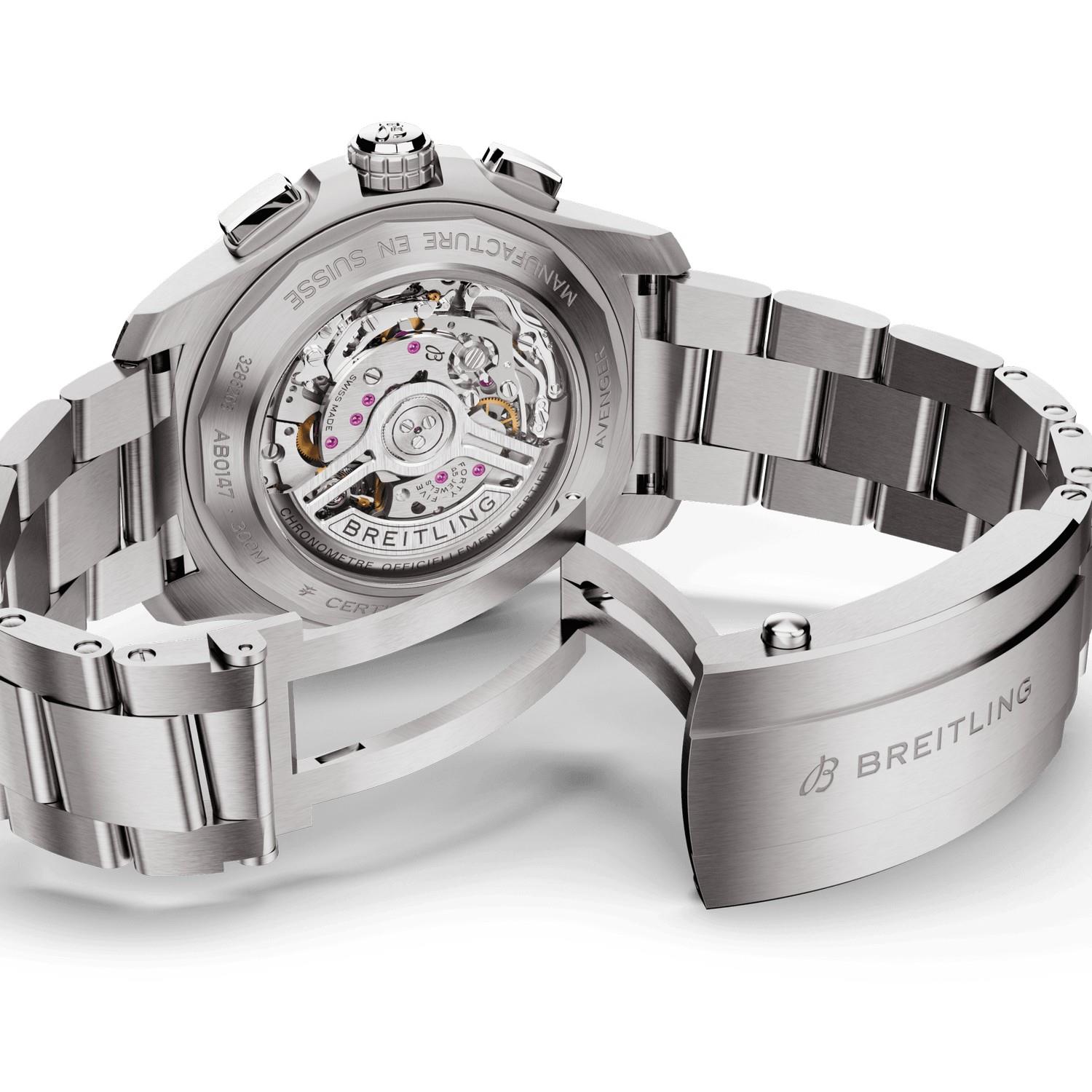 BREITLING AVENGER B01 CHRONOGRAPH 44 MM - AB0147101B1A1