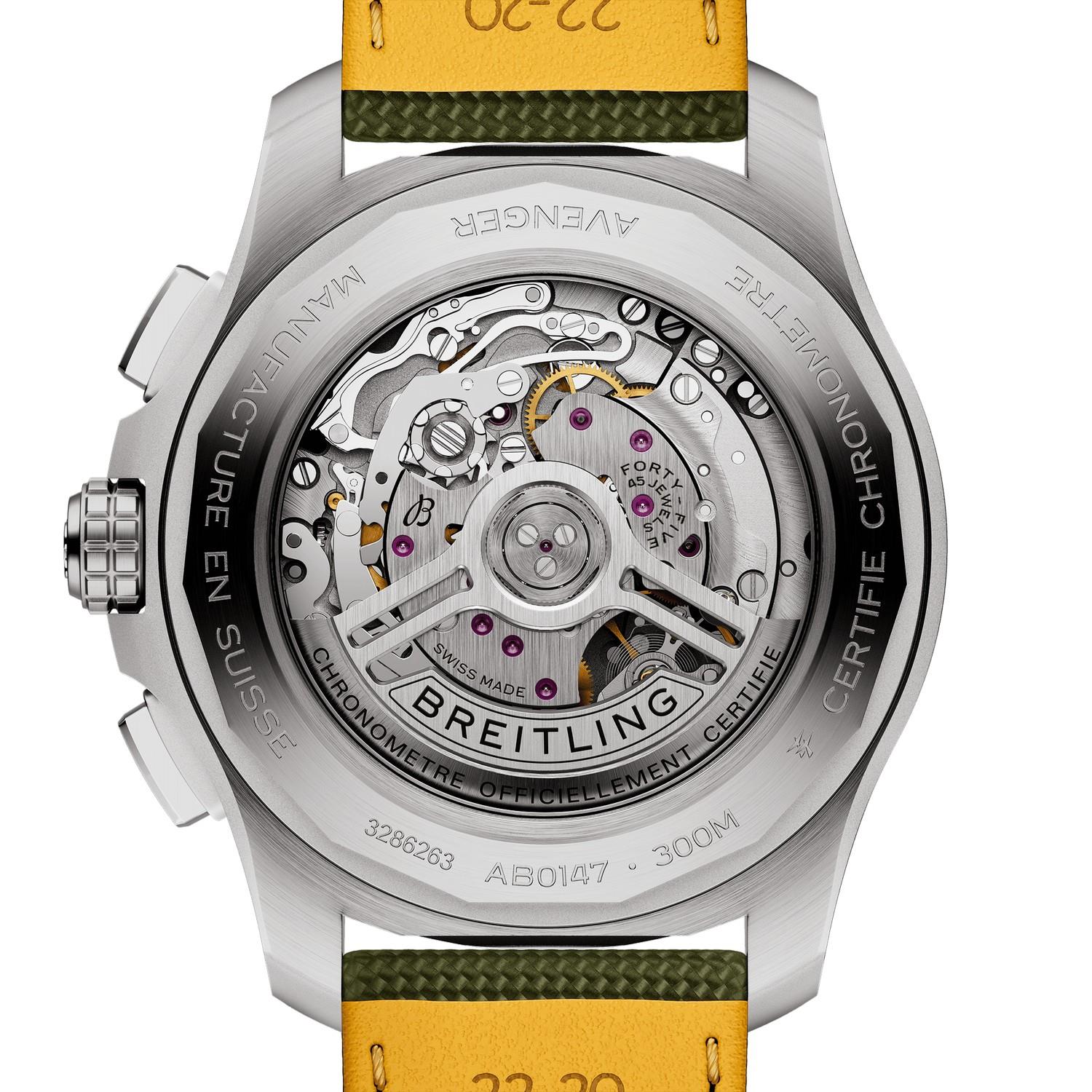 BREITLING AVENGER B01 CHRONOGRAPH 44 MM - AB0147101L1X1