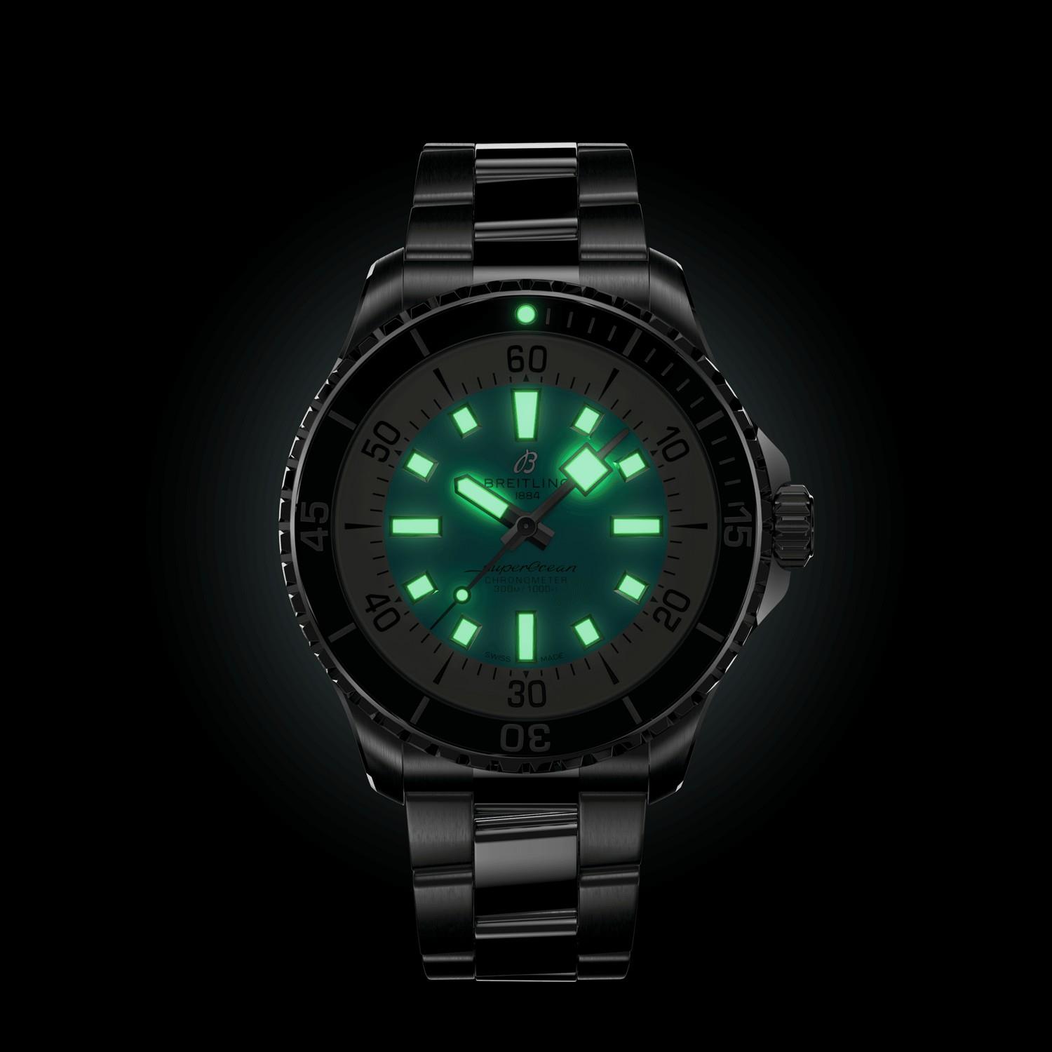 BREITLING SUPEROCEAN III AUTOMATIC 44 MM - A17376211L2A1