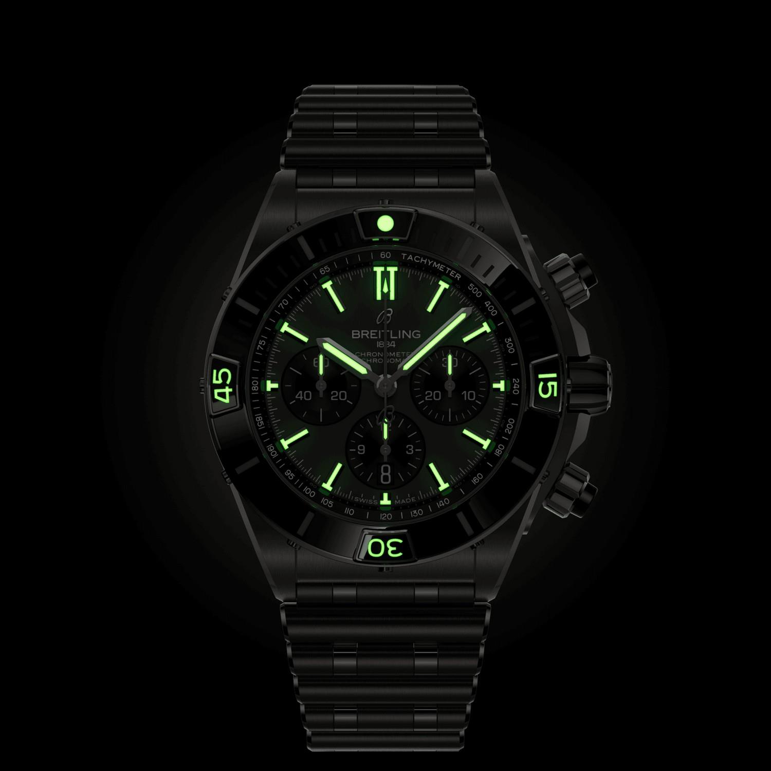 BREITLING SUPER CHRONOMAT B01 44 MM - EB0136251M1E1