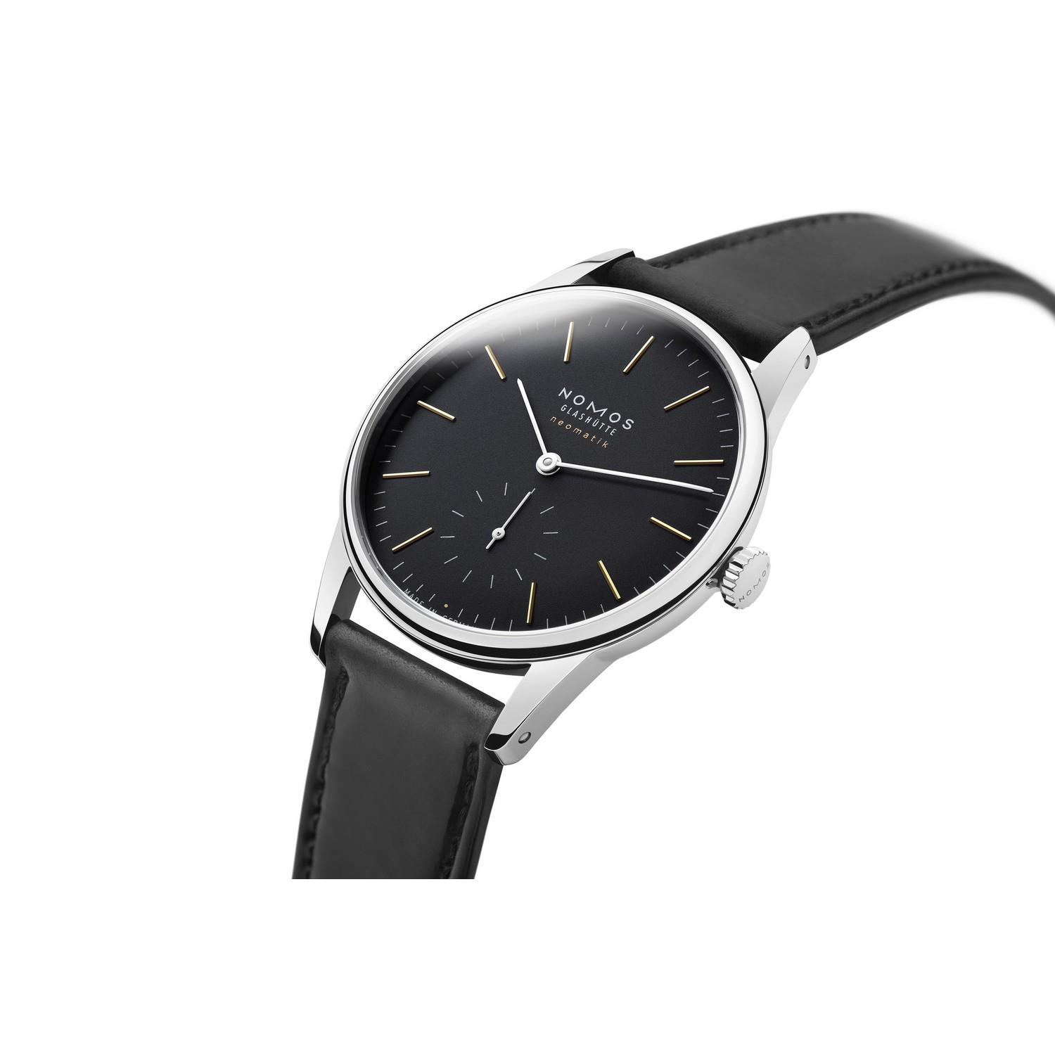 NOMOS ORION NEOMATIK NEW BLACK 36 MM - 396