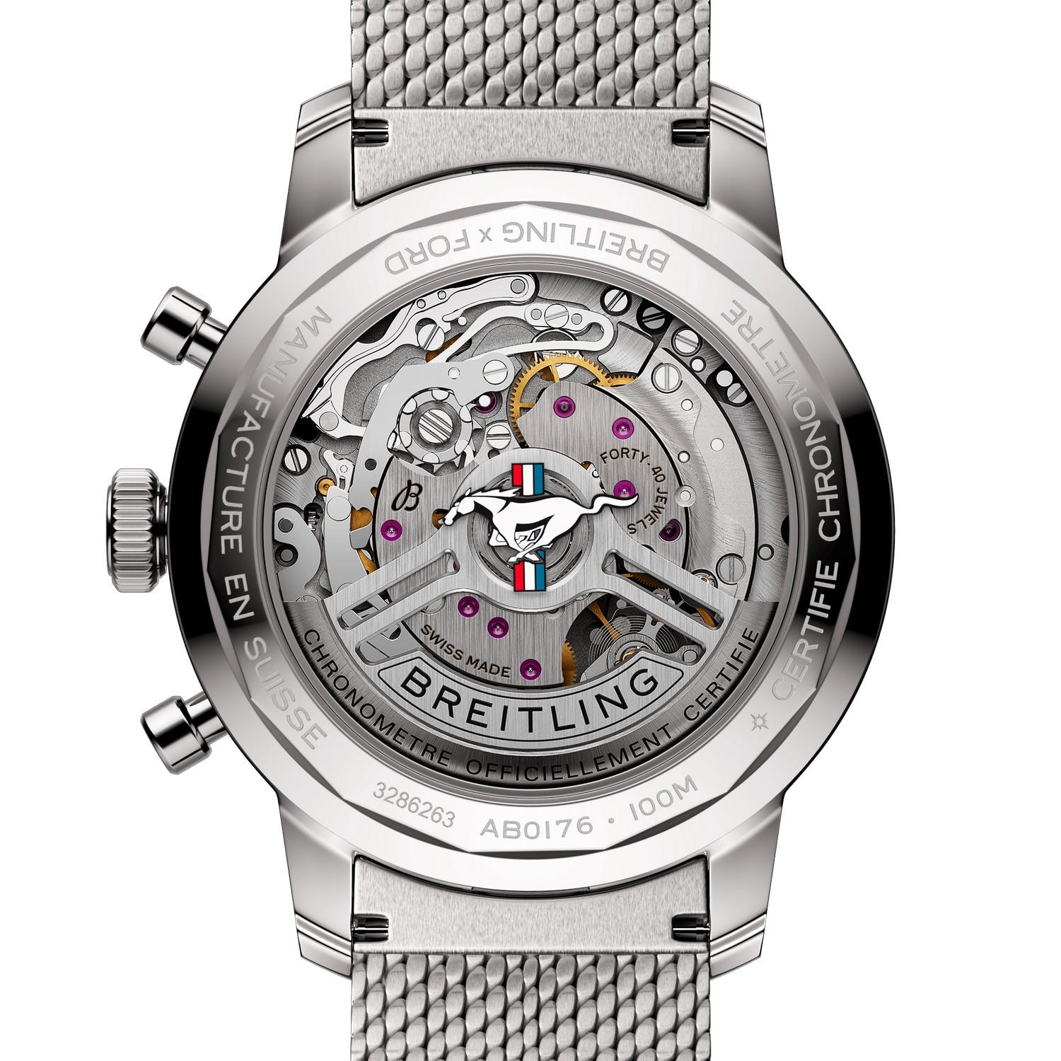BREITLING TOP TIME B01 FORD MUSTANG 41 MM - AB01762A1L1A1