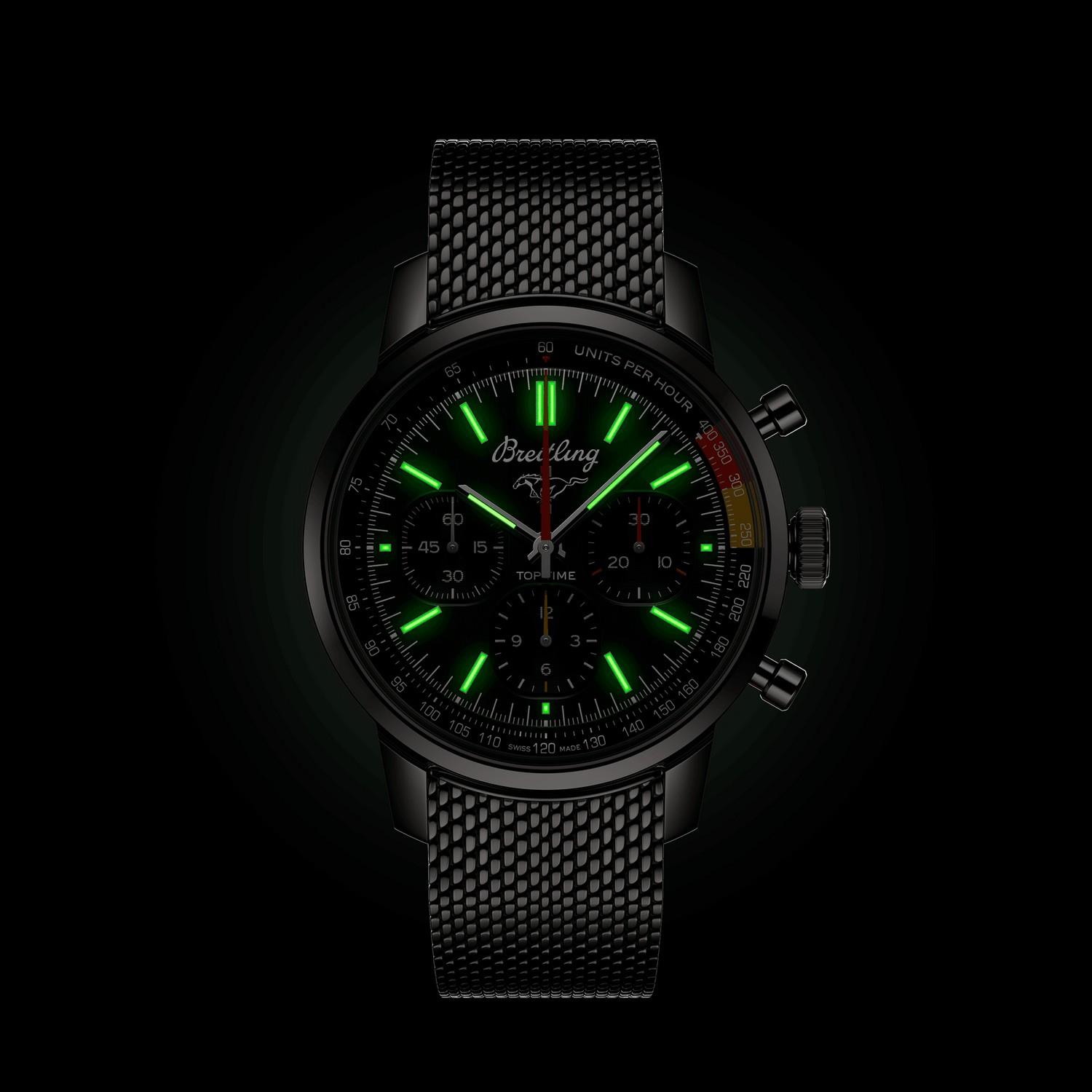 BREITLING TOP TIME B01 FORD MUSTANG 41 MM - AB01762A1L1A1