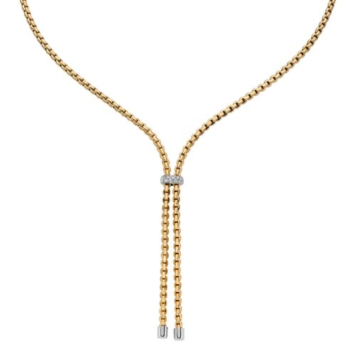 FOPE COLLIER EKA MIT DIAMANTEN - 75501CX_BB_G_X4X_045