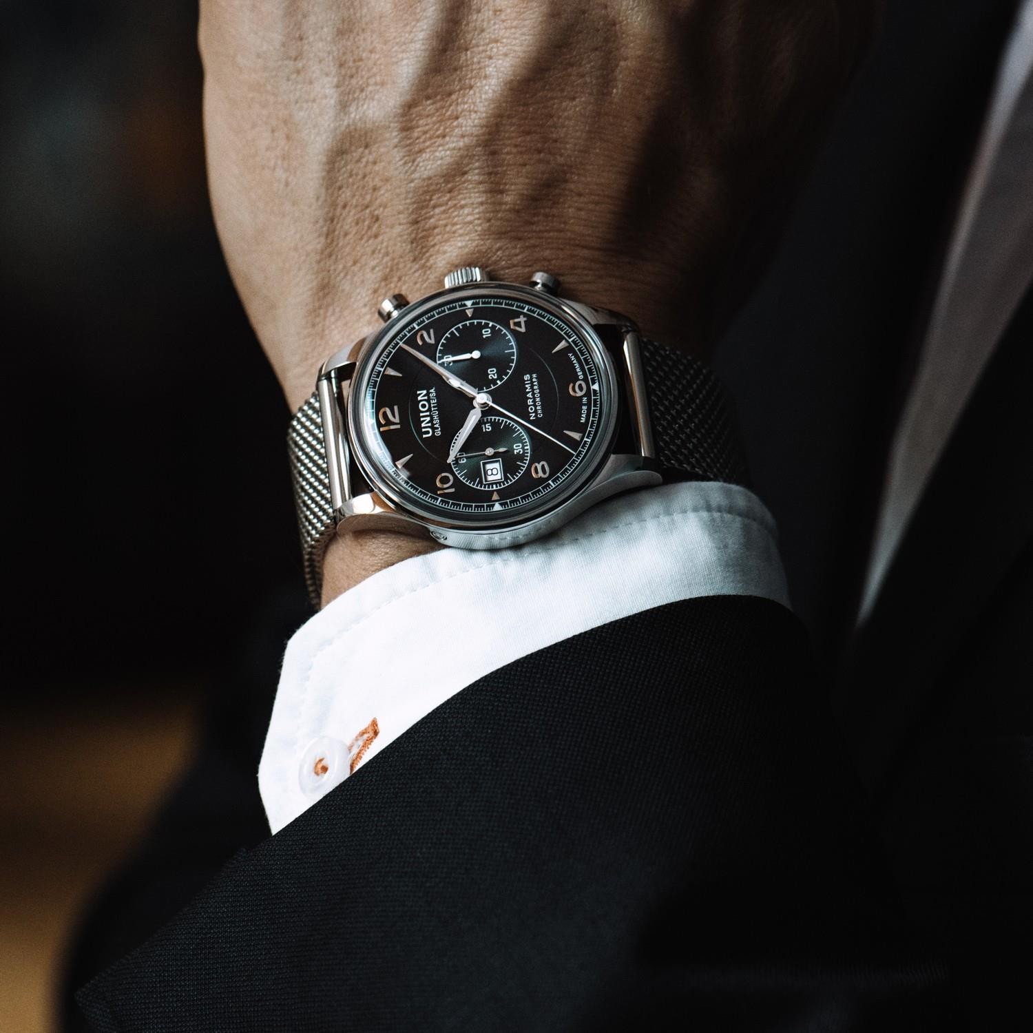UNION GLASHÜTTE NORAMIS CHRONOGRAPH - D0124271105700-D610000097
