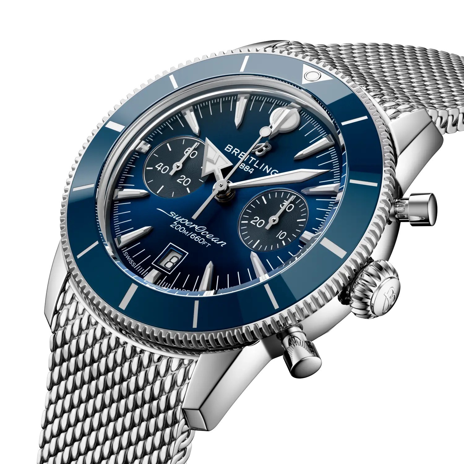 BREITLING SUPEROCEAN HERITAGE B01 CHRONOGRAPH 42 MM - AB0156161C1A1