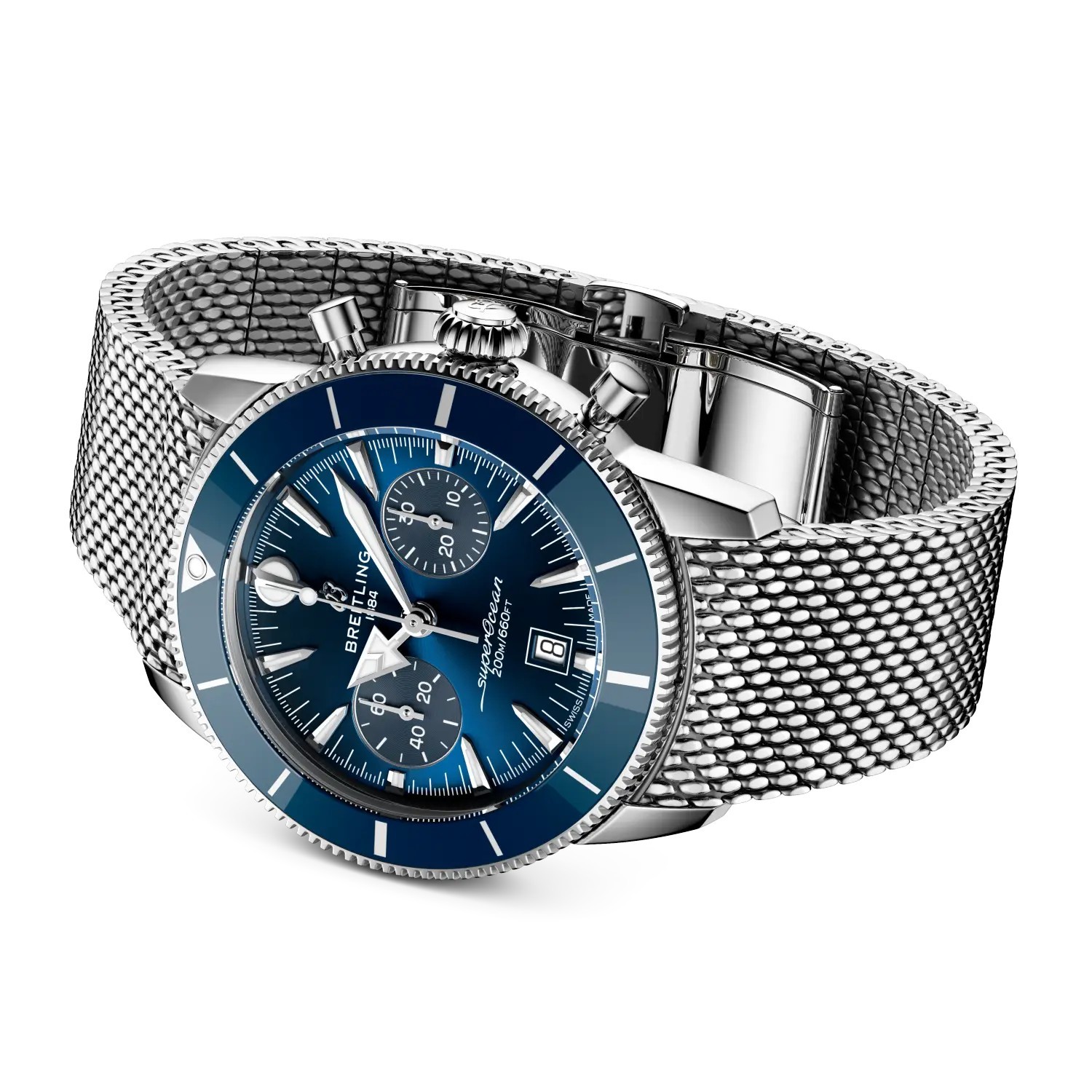 BREITLING SUPEROCEAN HERITAGE B01 CHRONOGRAPH 42 MM - AB0156161C1A1