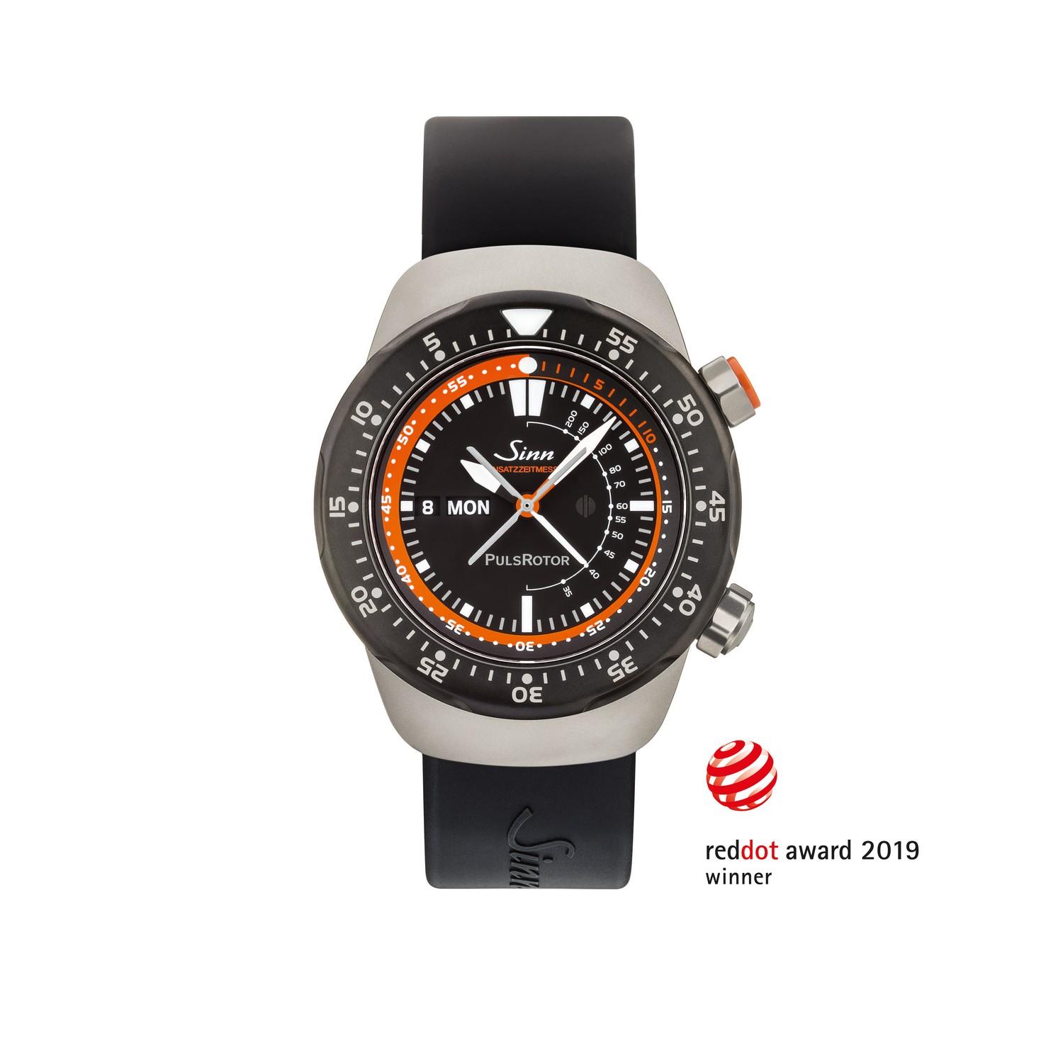 SINN SPEZIALUHREN EZM 12 - 112-010-BK7522-0051-945A