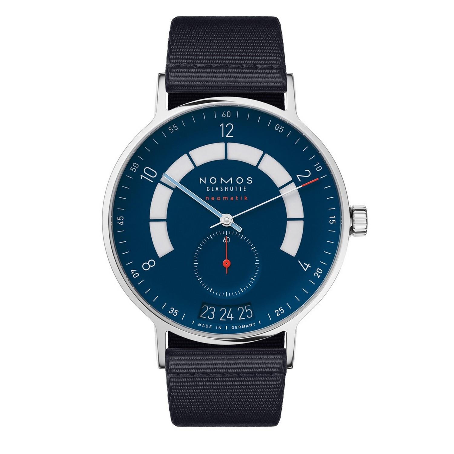NOMOS AUTOBAHN 41 NEOMATIK DATUM NACHTBLAU - 1302