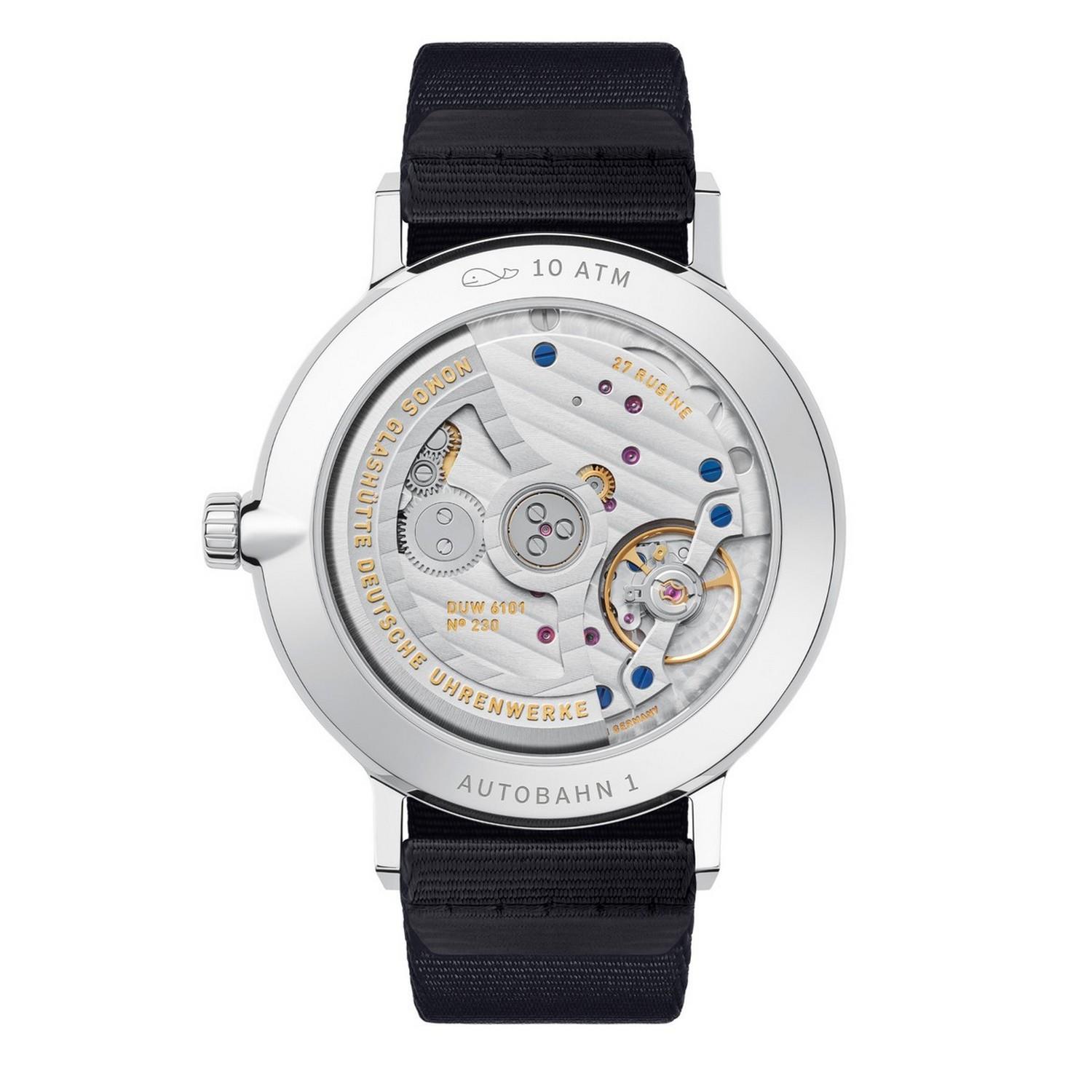 NOMOS AUTOBAHN 41 NEOMATIK DATUM NACHTBLAU - 1302