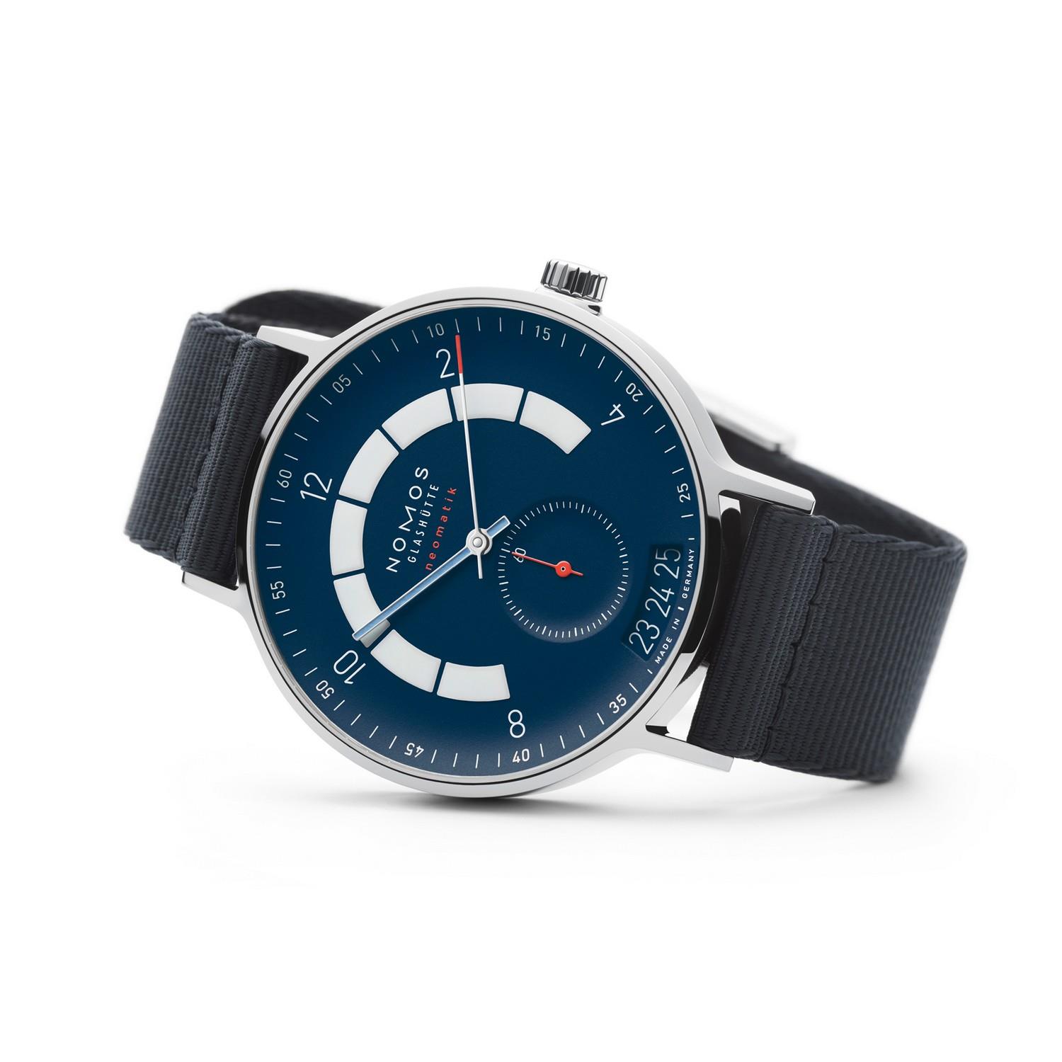 NOMOS AUTOBAHN 41 NEOMATIK DATUM NACHTBLAU - 1302