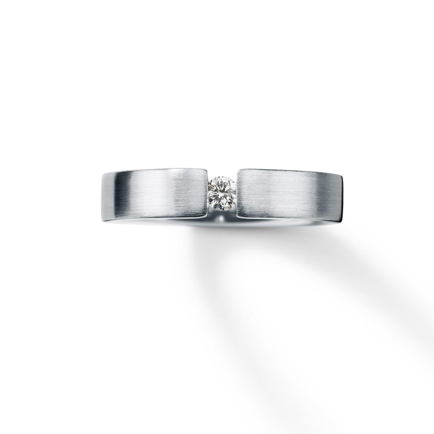 HUMPHREY DIAMANTRING CLASSIC GERADE 4,5 MM, EDELSTAHL - DR145-Bt10-55