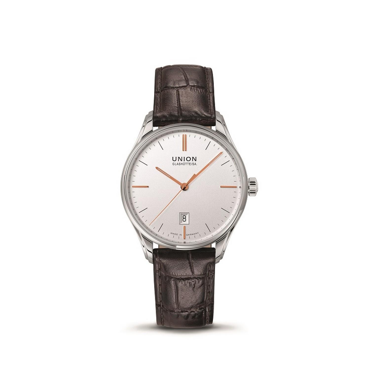 UNION GLASHÜTTE VIRO DATUM 34 MM - D0112071603101