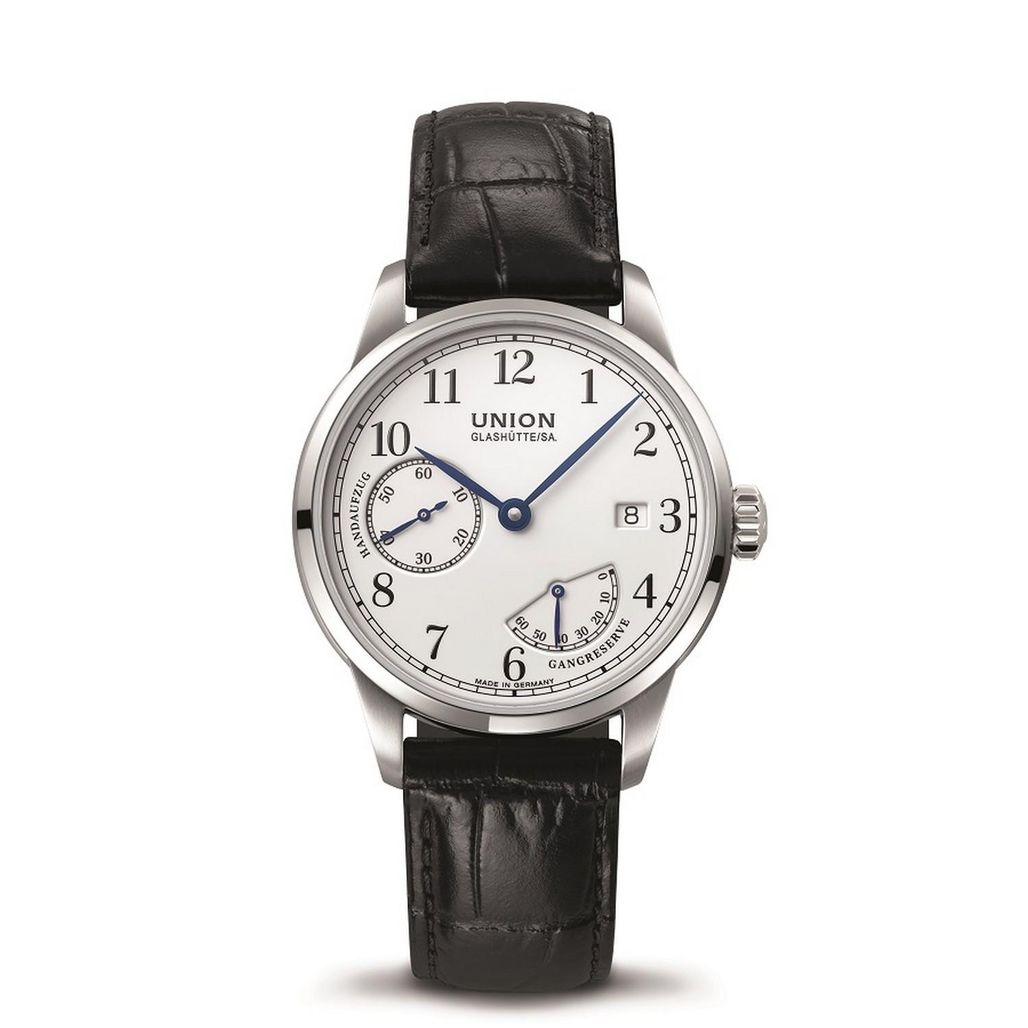 UNION GLASHÜTTE 1893 JOHANNES DÜRRSTEIN EDITION GANGRESERVE - D0074561601700